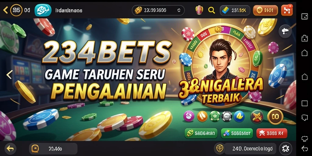 Tampilan gameplay menarik dari 1234BETS dengan berbagai opsi taruhan.