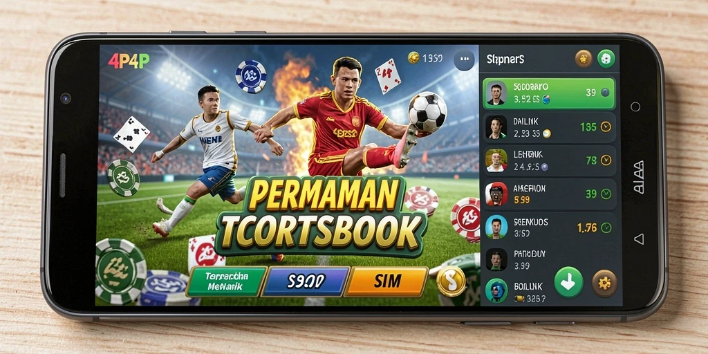 Screenshot utama dari gameplay Sportsbook 4P4P yang menarik.