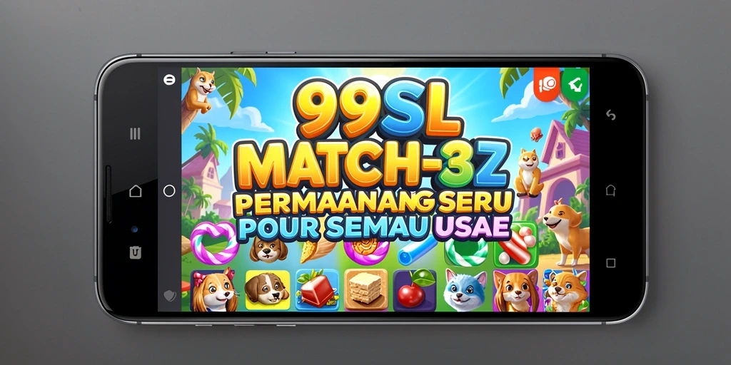 Gameplay seru dalam permainan Match-3 99SL yang menantang.