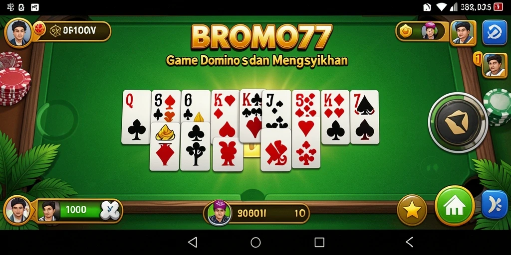 Tampilan gameplay BROMO77 yang menarik dan seru.