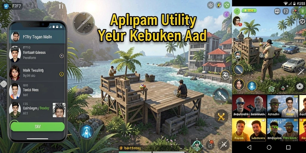 Tampilan antarmuka F7F7 yang intuitif dan mudah digunakan.