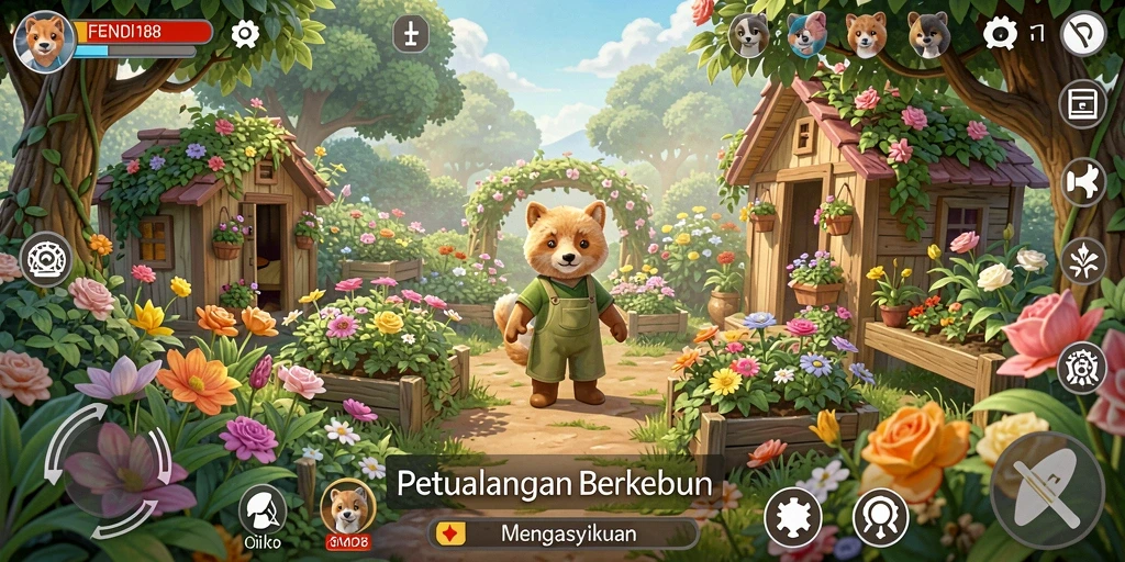 Gameplay seru FENDI188 dengan aktivitas bertani yang mengasyikkan.