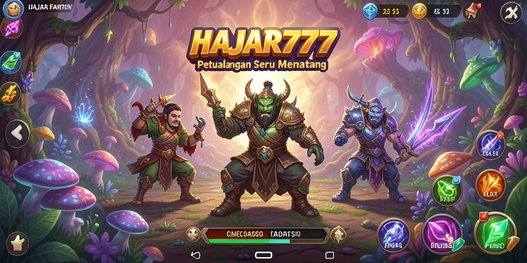 Gameplay seru HAJAR777 menampilkan momen petualangan yang menantang dan mengesankan.
