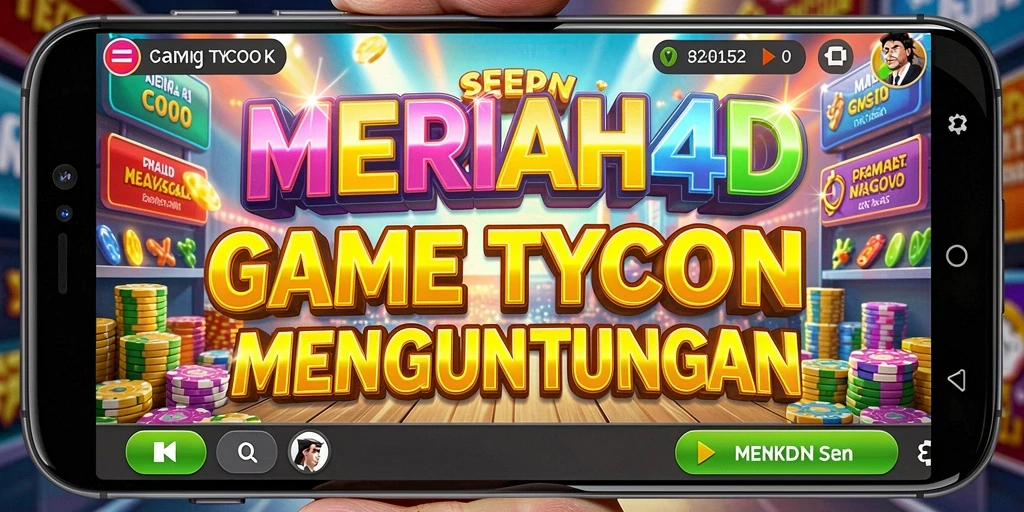 Screenshot gameplay <strong>MERIAH4D</strong> menunjukkan keseruan membangun empire Tycoon.
