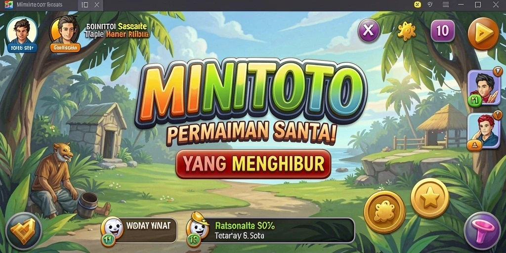 Tampilan gameplay seru dan interaktif MINITOTO.