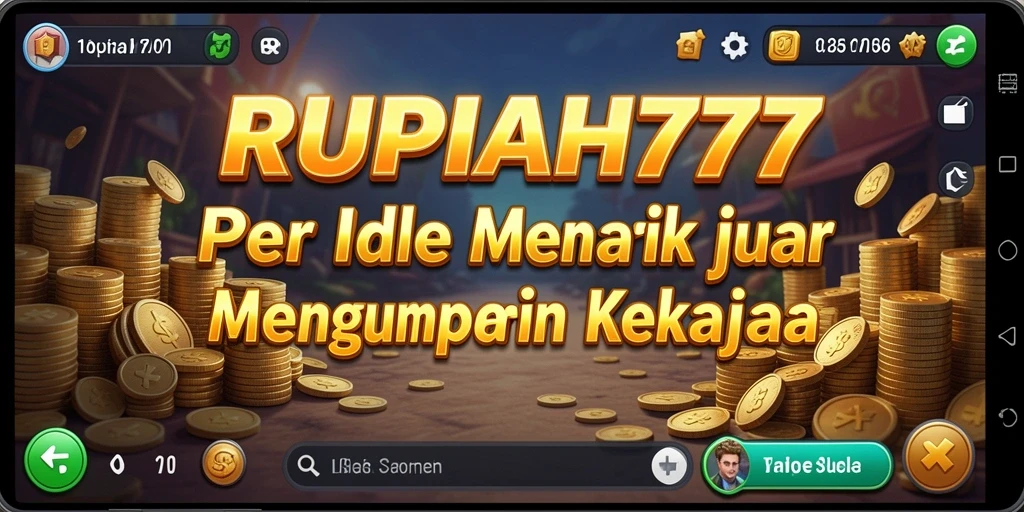 Tampilan gameplay RUPIAH777 yang menarik dan interaktif.