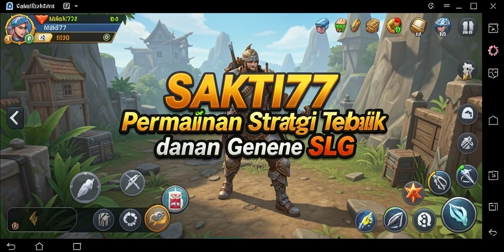Tampilan gameplay menarik dari SAKTI77 yang penuh strategi.